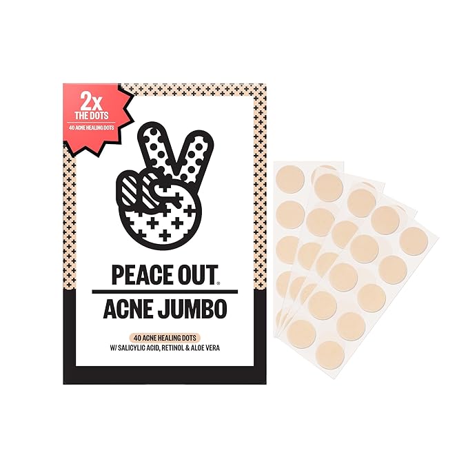 Peace Out Salicylic Acid Acne Healing Dots - 40ct