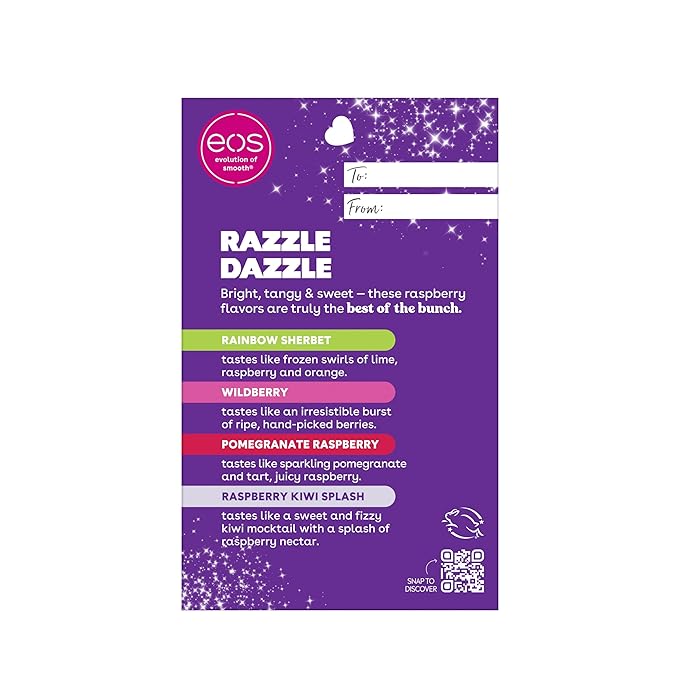 eos Lip Balm Gift Set - Razzle Dazzle - 0.14oz/4pk