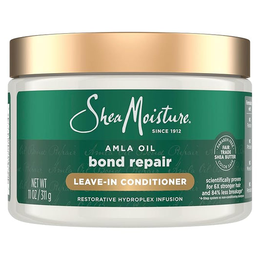 SheaMoisture Strengthening Bond Repair Womens Leave-in Conditioner Amla Oil- 11oz