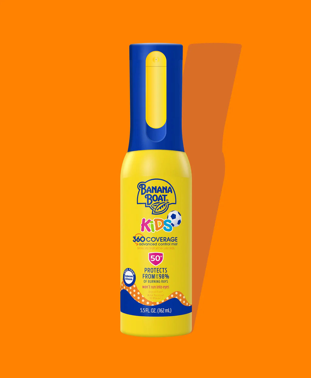 Banana Boat Kids' 360 Coverage Advanced Control Mist Sunscreen Sprayer - SPF 50 - 5.5 fl.oz