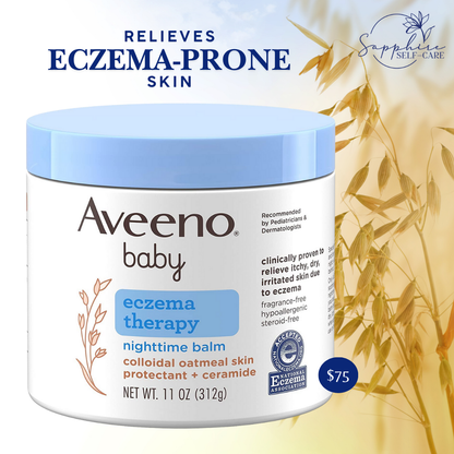 Aveeno Baby Eczema Therapy Nighttime Moisturizing Balm - 11oz