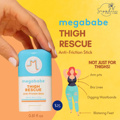 Megababe Thigh Rescue Lotion Anti-Chafe Stick