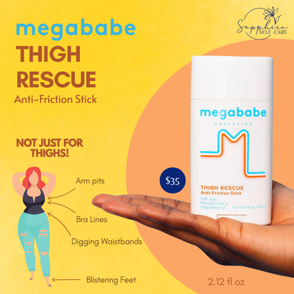 Megababe Thigh Rescue Lotion Anti-Chafe Stick