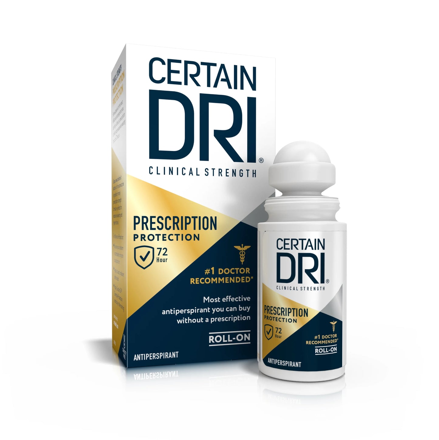 Certain Dri Clinical Strength Antiperspirant- Roll On Deoderant
