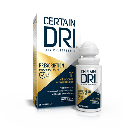 Certain Dri Clinical Strength Antiperspirant- Roll On Deoderant
