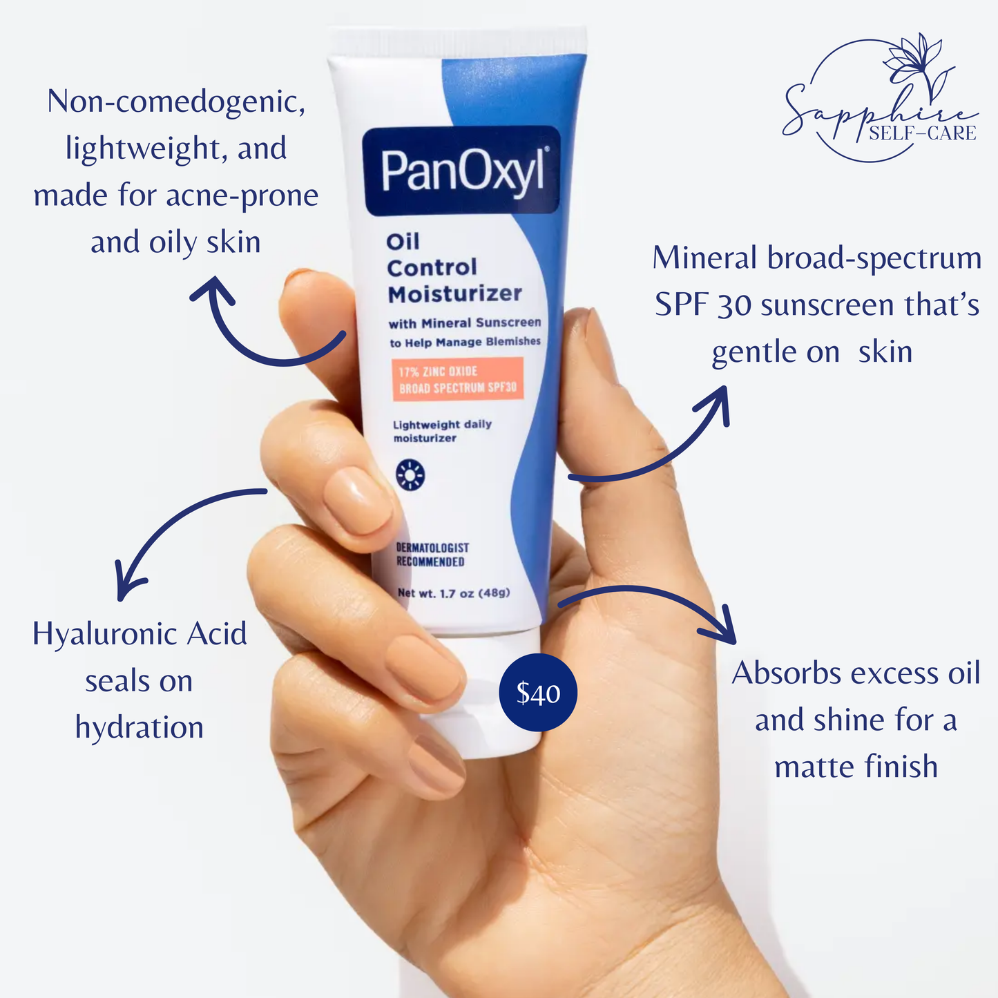 PanOxyl AM Oil Control Face Moisturizer 1.7oz