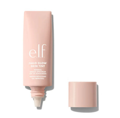 e.l.f. Halo Glow Skin Tint Light Coverage Foundation - Mineral SPF 50 - 1 fl.oz