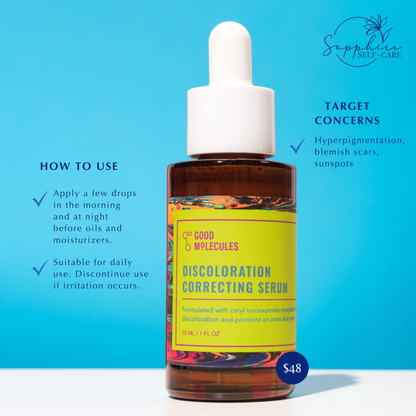 Good Molecules Discoloration Correcting Serum