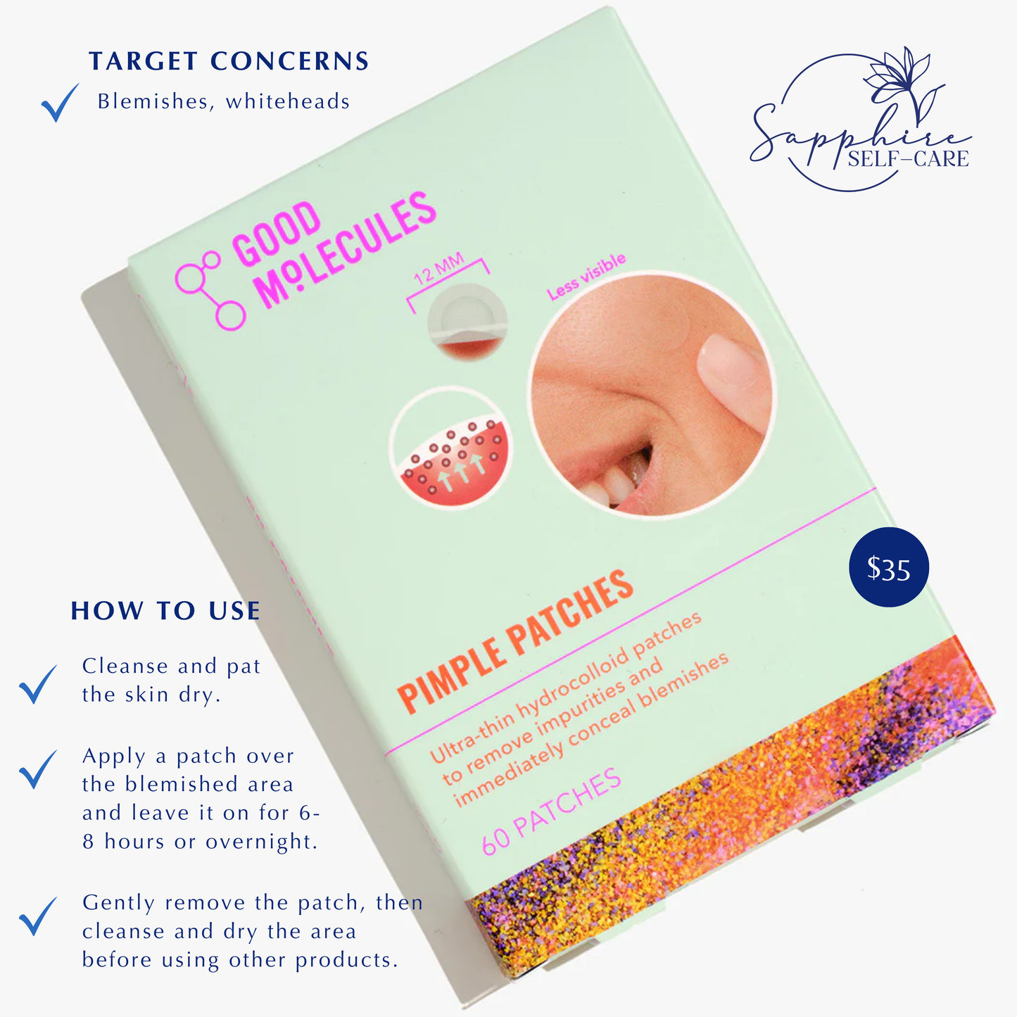 Good Molecules Pimples Patches