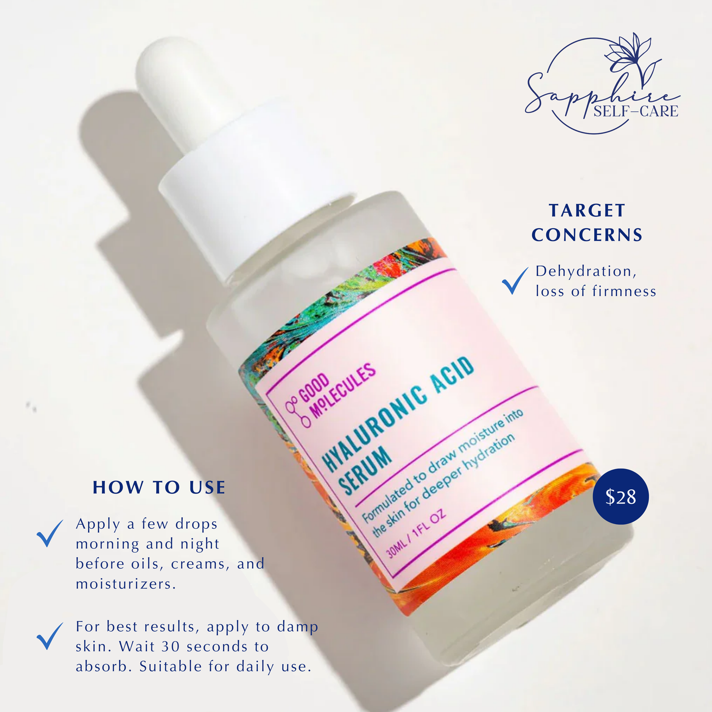 Good Molecules Hyaluronic Acid Serum