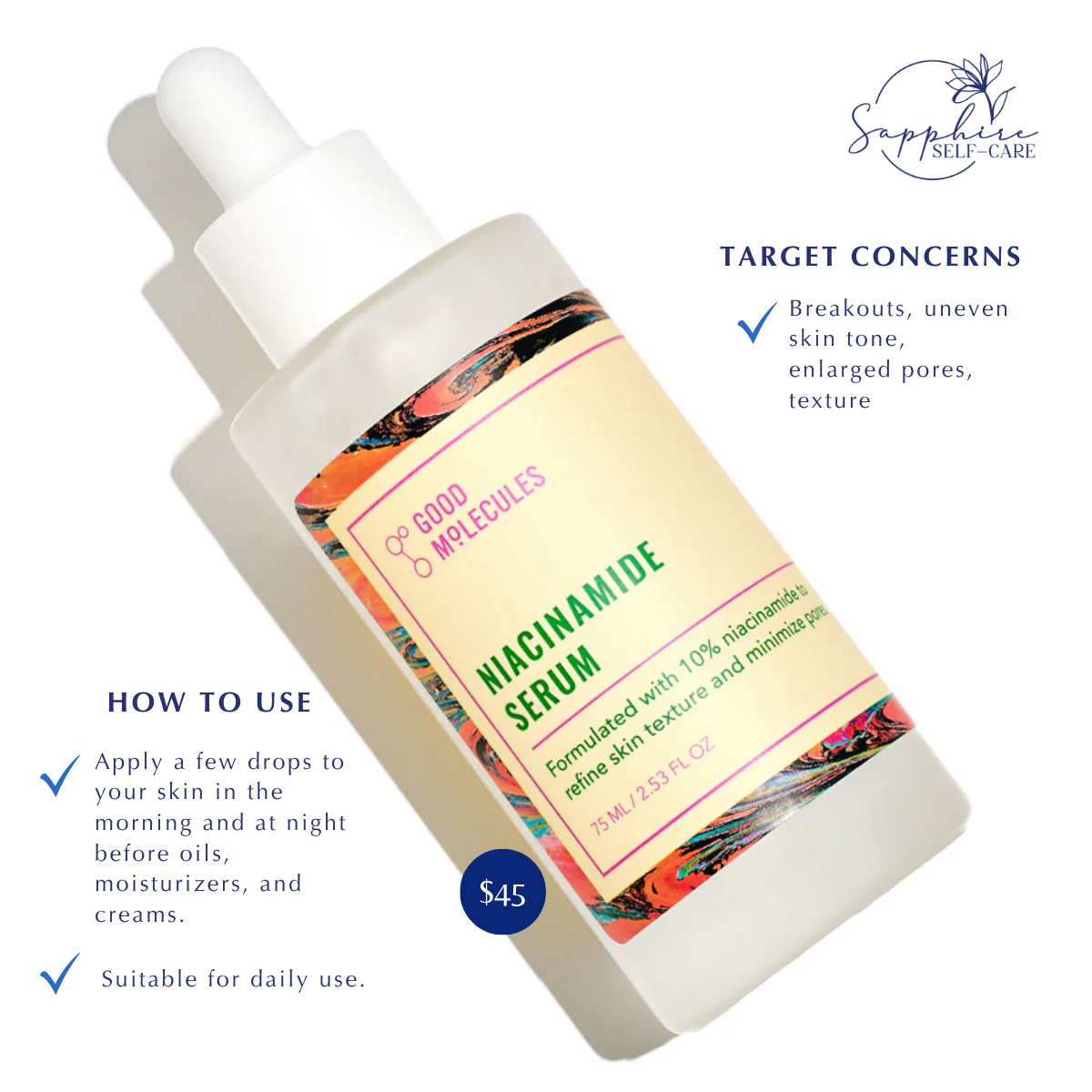 Good Molecules Niacinamide Serum