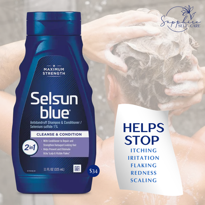 Selsun Blue 2-in-1 Shampoo & Conditioner - 11 fl oz