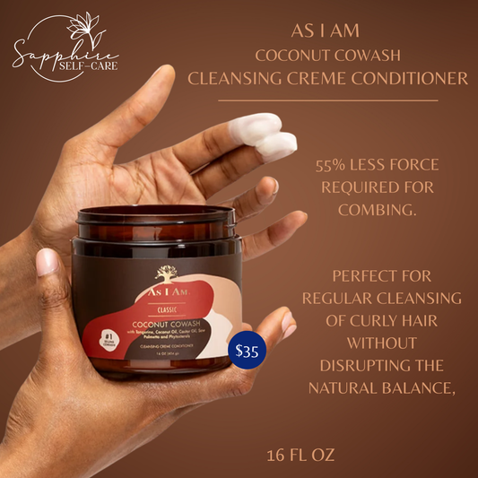 As I Am Coconut Cleansing Conditioner - 16oz