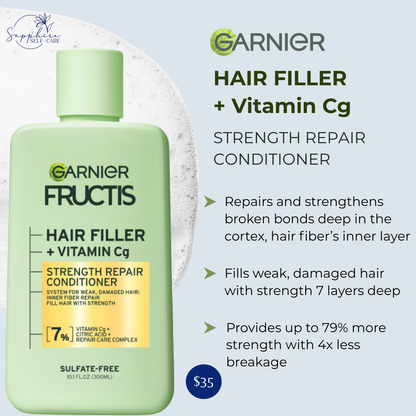 Garnier Fructis Hair Filler Strength Repair Condtioner 10.1 oz