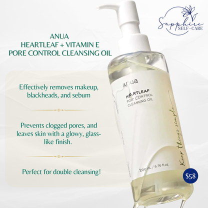 Anua Heartleaf Pore Control Cleansing Oil - 6.76 fl oz