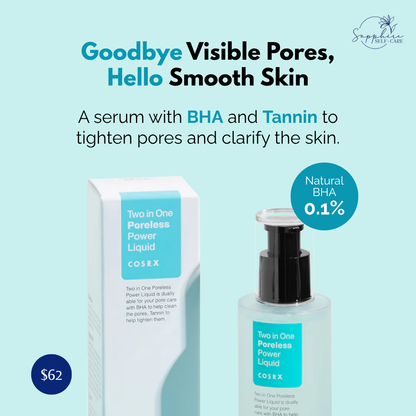 COSRX Two In One Poreless Power Liquid 3.38 FL OZ