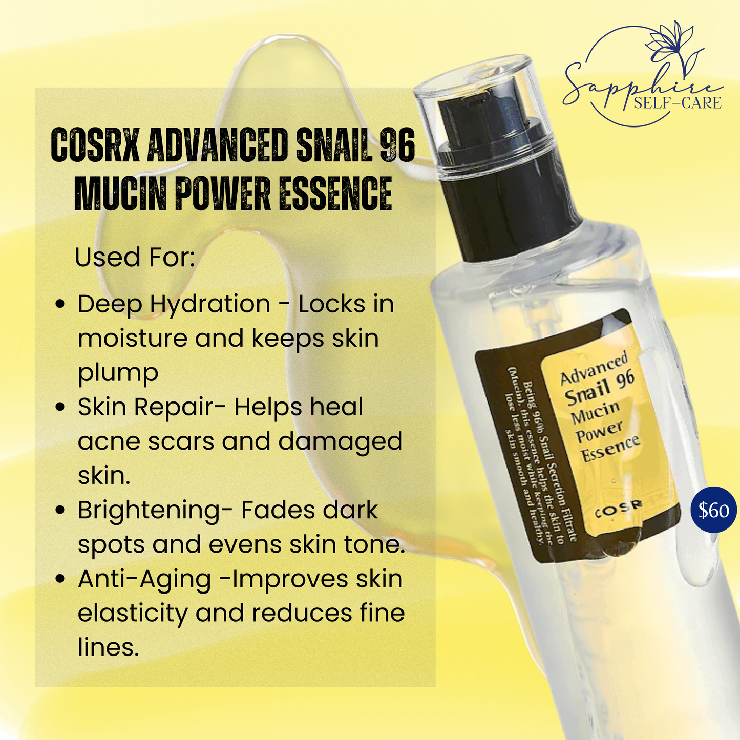 COSRX Advanced Snail 96 Mucin Power Essence 3.38