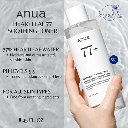 Anua Heartleaf 77 Soothing Toner 8.45 FL OZ