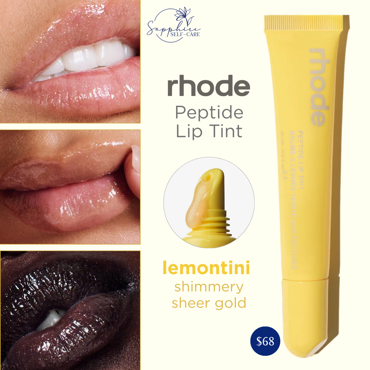 rhode Lip Peptide Treatment - Lemontini