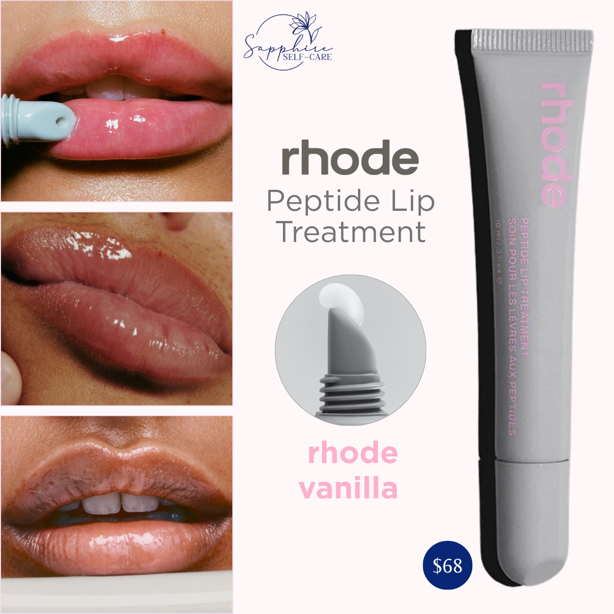 rhode Lip Peptide Treatment - rhode vanilla