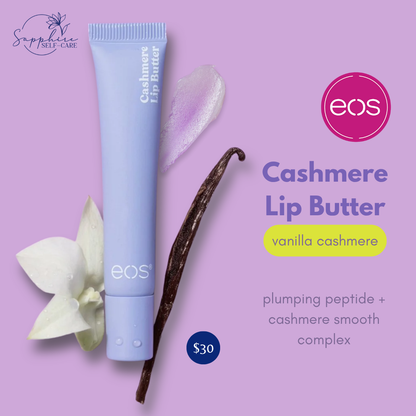 eos Cashmere Lip Butter - Vanilla Cashmere - 0.35 fl oz
