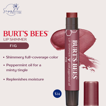 Burt's Bees Lip Shimmer - Fig Blister - 0.09oz