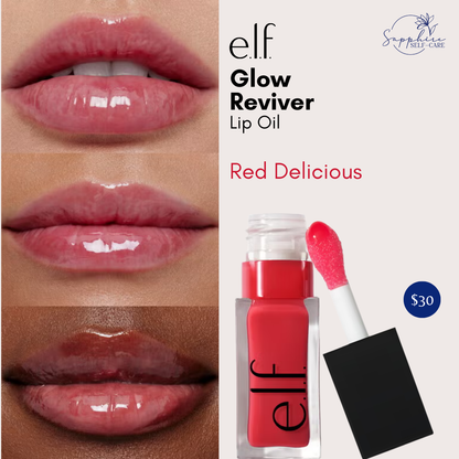 e.l.f. Glow Reviver Lip Oil- 0.25 fl oz