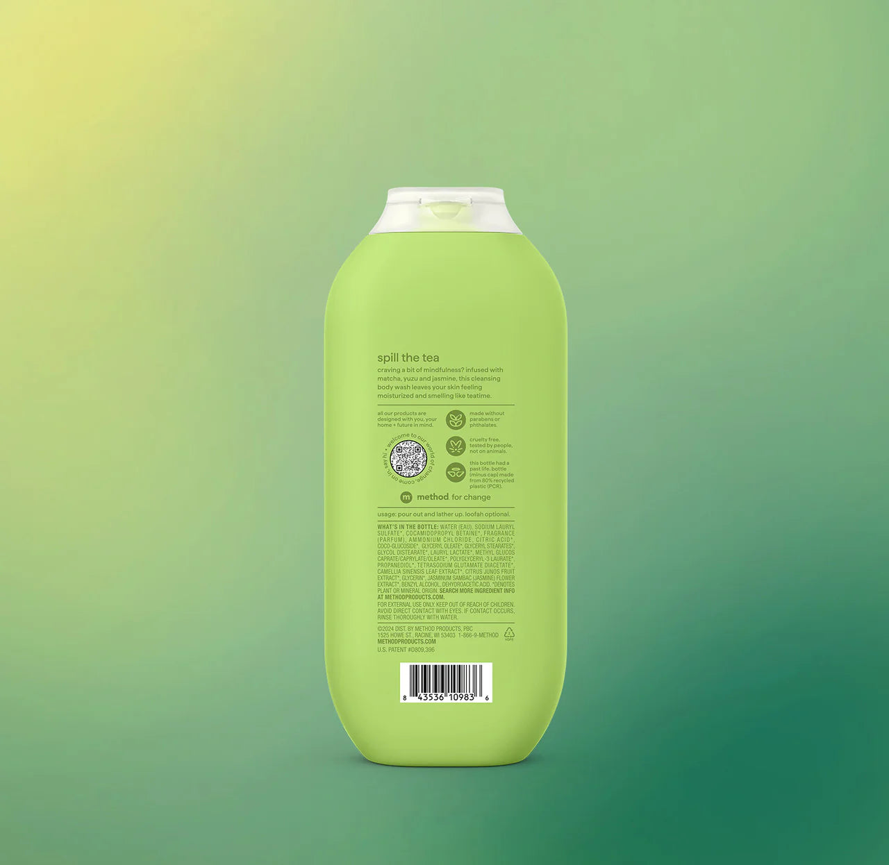 Method Body Wash - Mindful Matcha - 18 fl oz