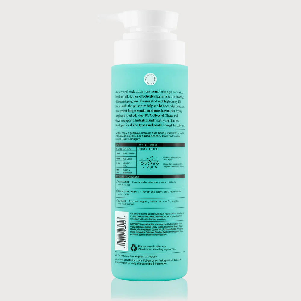 Naturium The Purifier Niacinamide Serum Body Wash - 16.9 oz