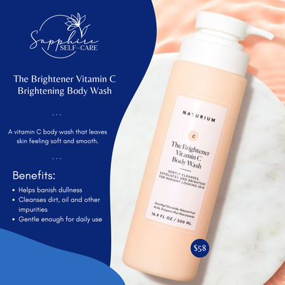 Naturium The Brightener Vitamin C Body Wash - 16.9 fl oz