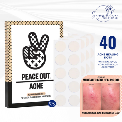 Peace Out Salicylic Acid Acne Healing Dots - 40ct