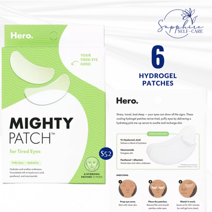 Hero Cosmetics Mighty Patch for Tired Eyes - 6ct