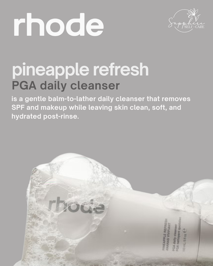 Rhode Pineapple Refresh- PGA Daily Cleanser 5 FL OZ