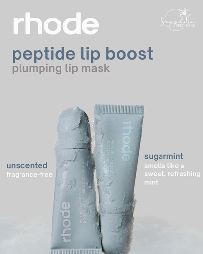 Rhode Peptide Lip Boost- unscented - 0.5 fl oz