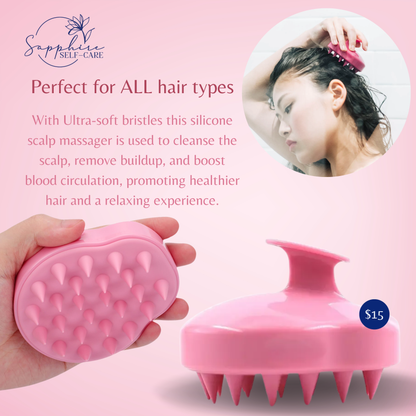 Silicone Hair Scalp Massager