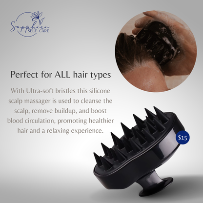 Silicone Hair Scalp Massager