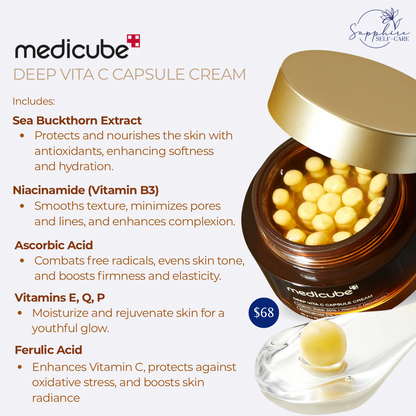 Medicube Deep Vita C Capsule Cream- 1.94oz