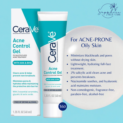 Cerave Acne Control Gel - 1.35 fl.oz