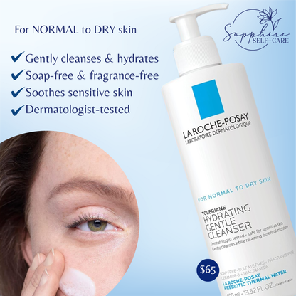 La Roche-Posay Hydrating Gentle Cleanser - 13.52 fl.oz