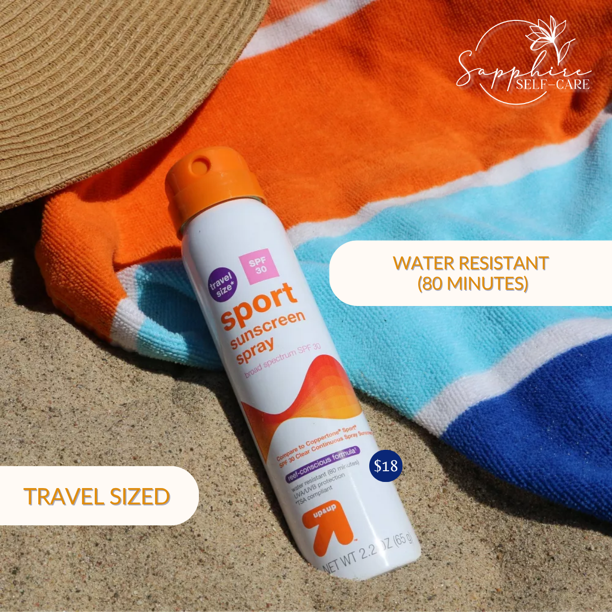 Sport Sunscreen Spray - SPF 30 - 2.2oz - up&up™