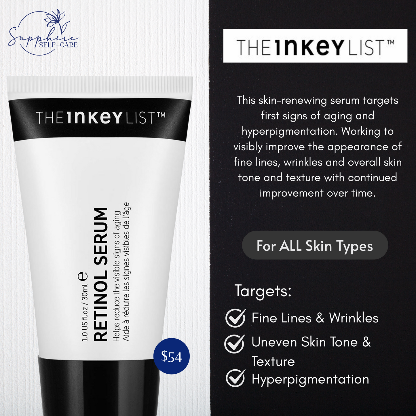 The INKEY List Retinol Serum 1oz