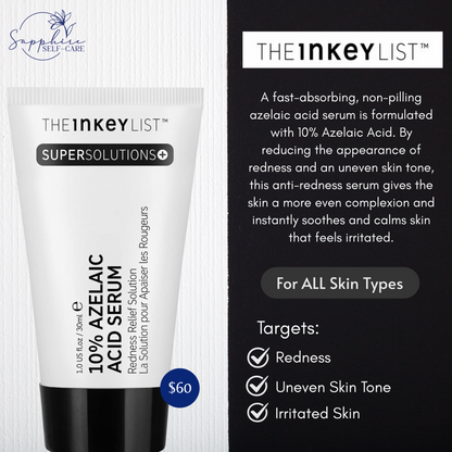 The INKEY List SuperSolutions 10% Azelaic Serum Redness Relief Solution 1oz
