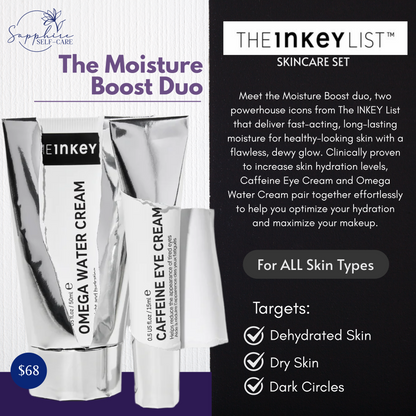 The INKEY List Moisture Boost Skincare Duo