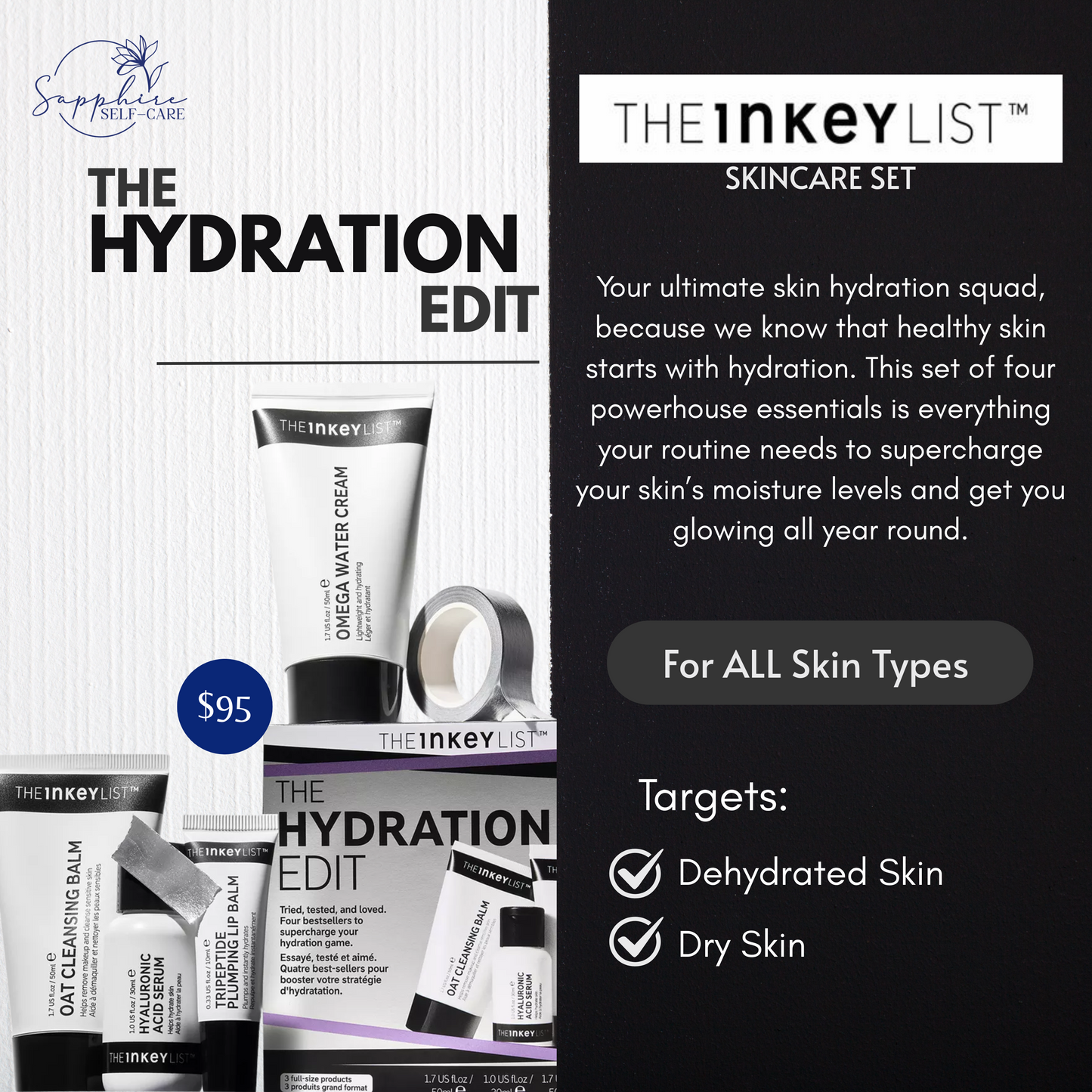 The INKEY List The Hydration Edit Set