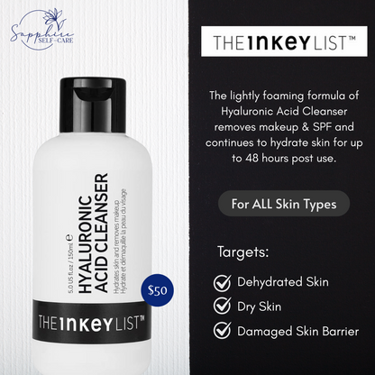 The Inkey List - Hyaluronic Acid Cleanser 5 fl oz