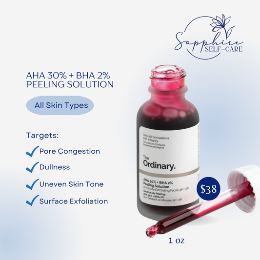 The Ordinary AHA 30% + BHA 2% Peeling Solution 1 fl. oz