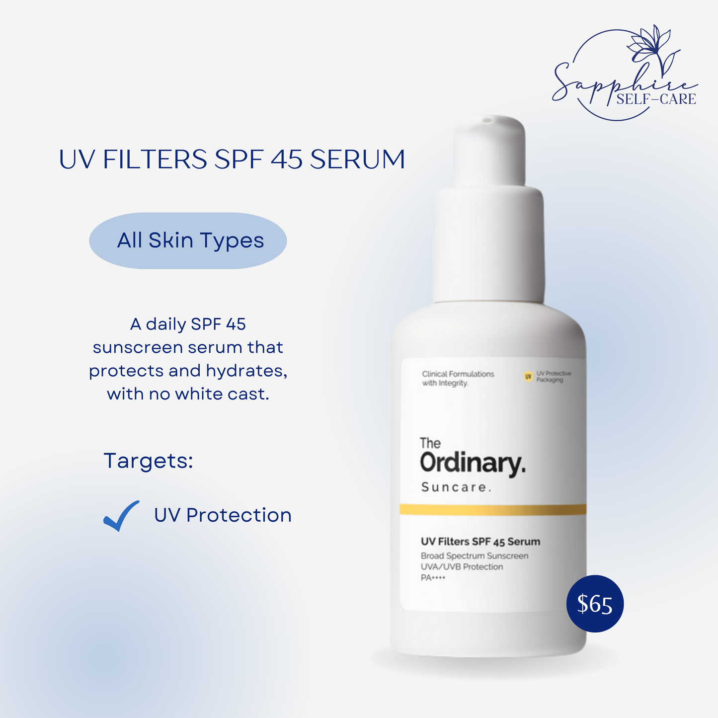 The Ordinary UV Filters SPF 45 Serum 2 fl. oz