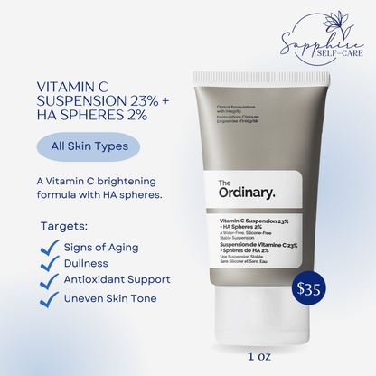 The Ordinary Vitamin C Suspension 23% + HA Spheres 2% 1 fl. oz