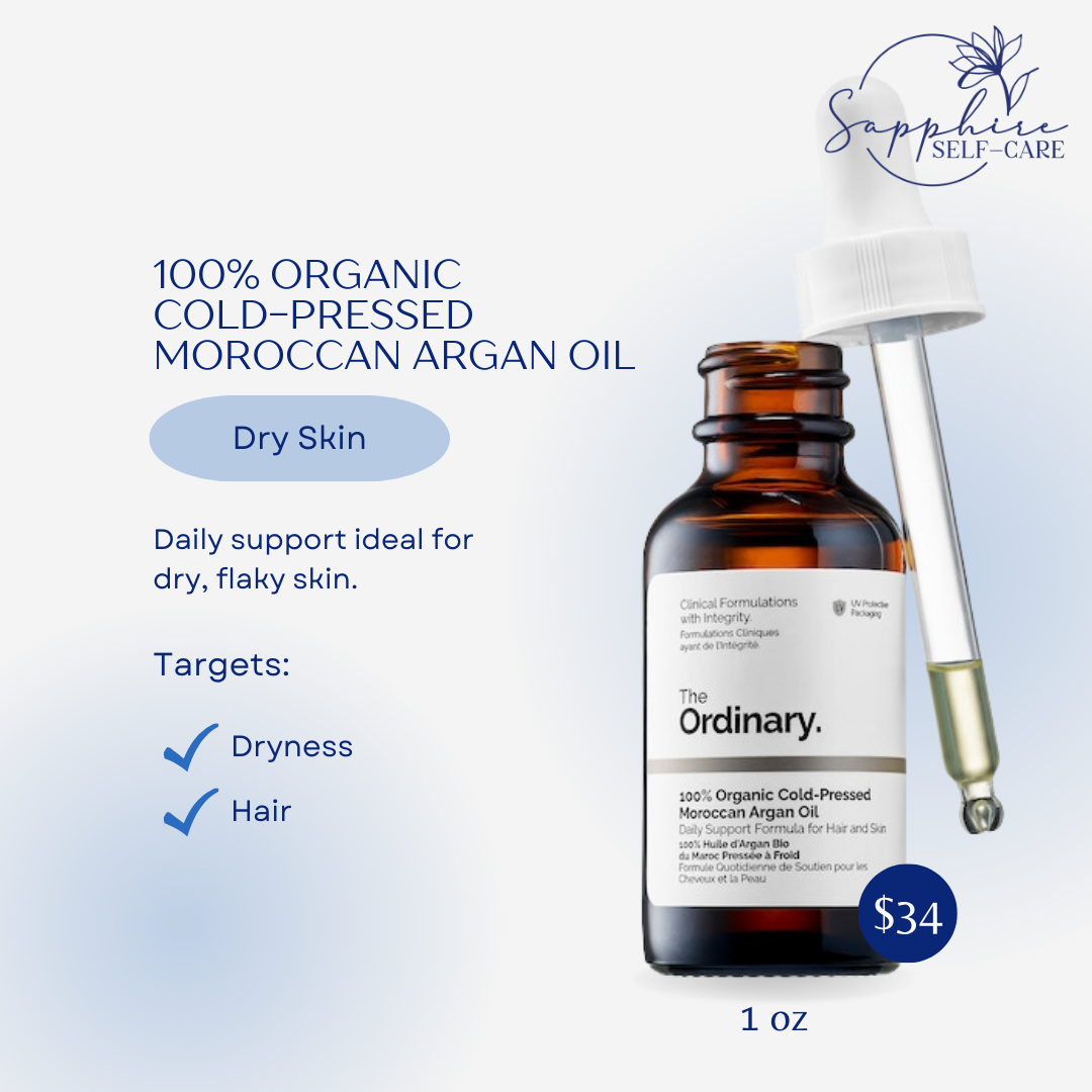 The Ordinary 100% Organic Cold-Pressed Moroccan Argan Oil 1 fl. oz