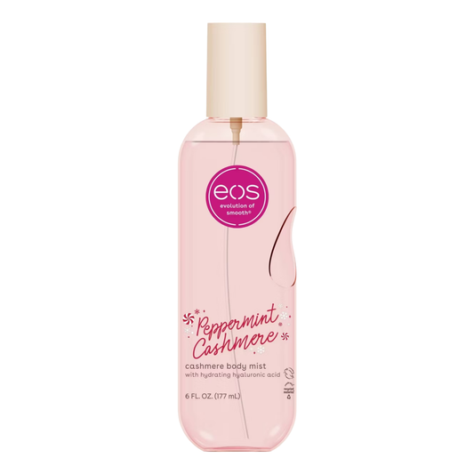Eos Holiday Body Mist - Peppermint Cashmere - 6 fl oz